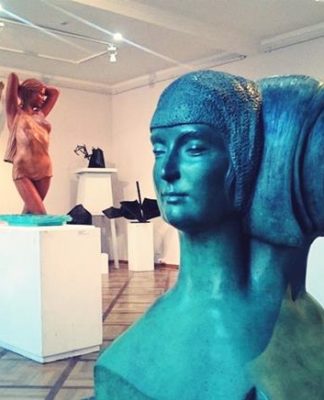 Modern sculpture exhibition Saint Petersburg