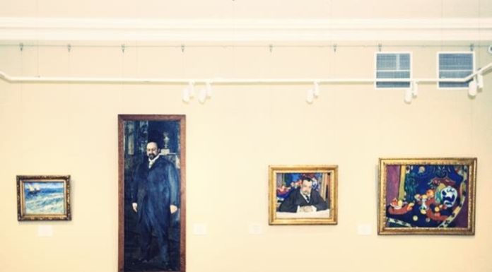 Morozov brothers exhibition of impressionism paintings in St.Petersburg
