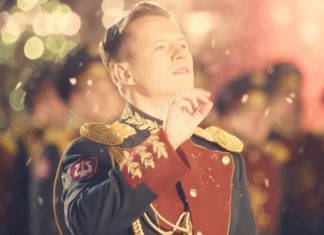 Russian police chorus covers popular songs Last Christmas